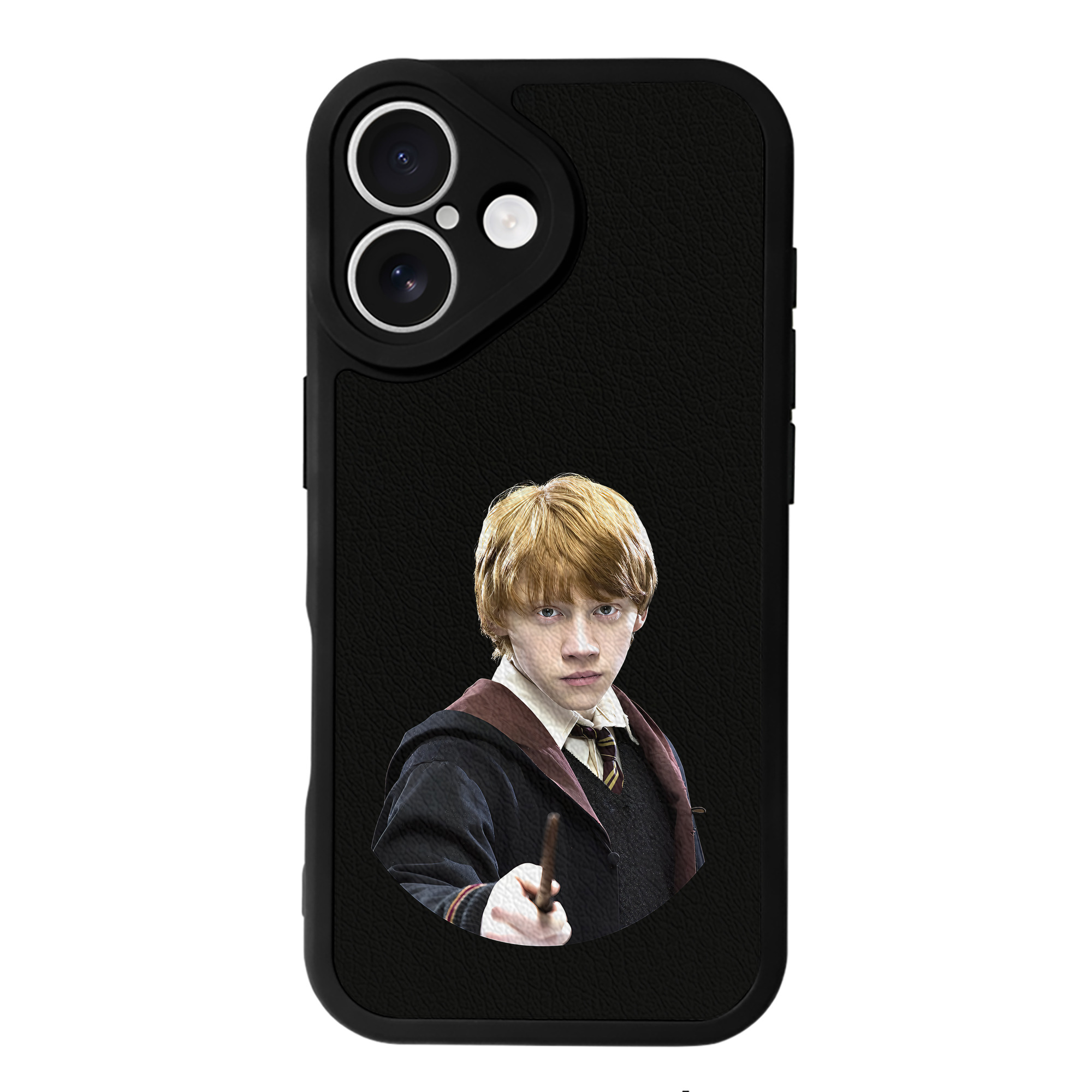 （画像用） Harry Potter ハリー・ポッターシリーズ 【iPhone 16シリーズ対応】シリコンスマホケース（レザー調） 材質：シリコン